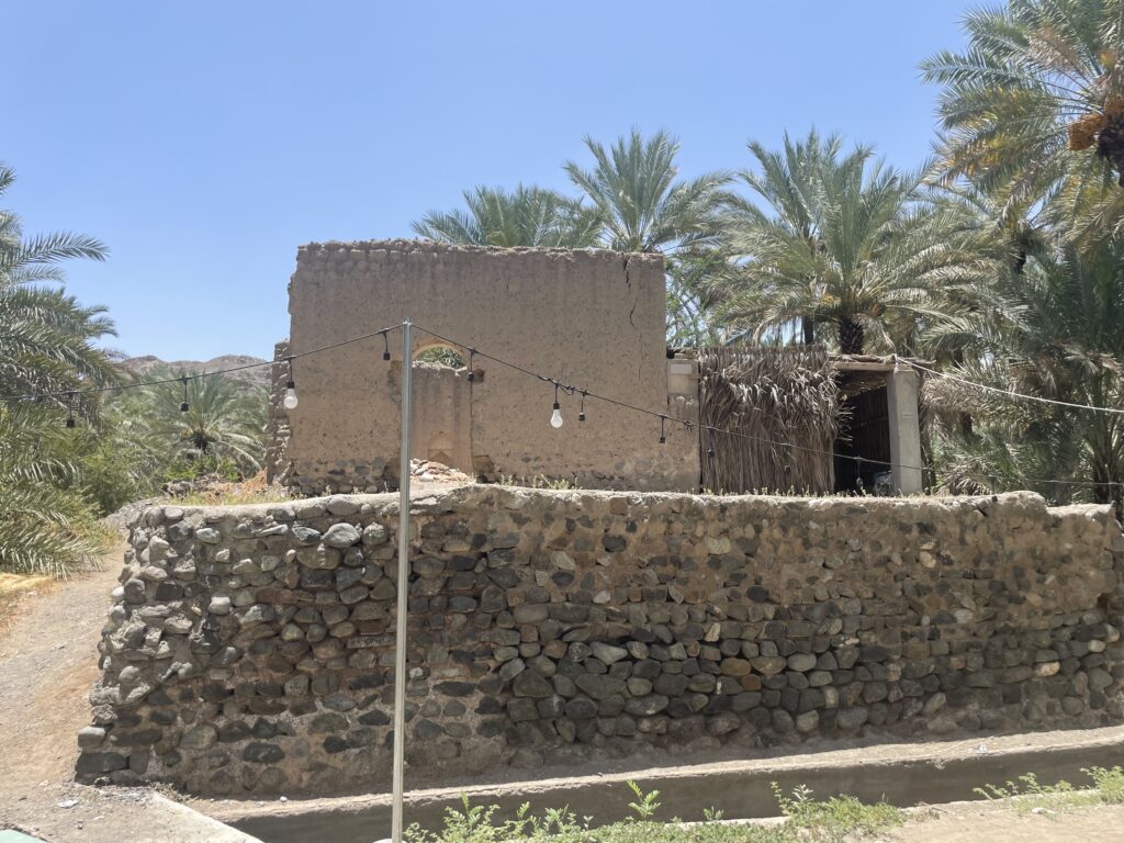 A few nearby ruins